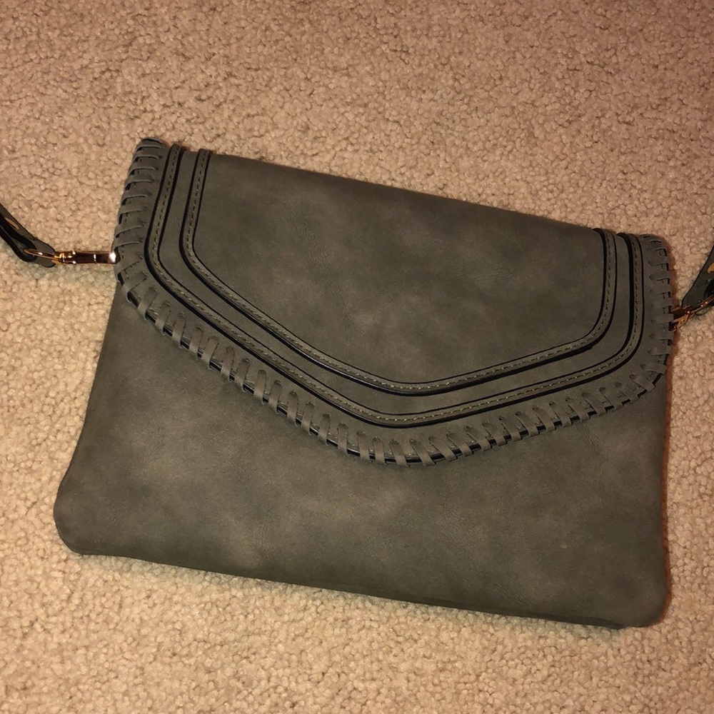 Olive crossbody purse